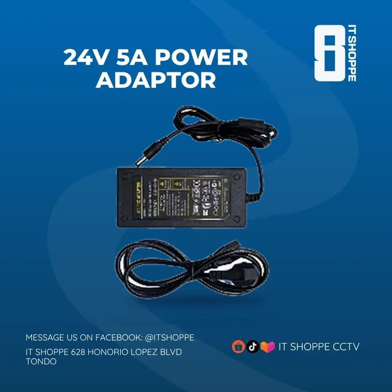 24V 5A Power Adaptor – Power Supplies