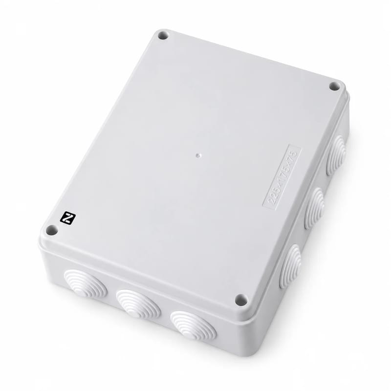 IP65 Weatherproof 255x200x80mm Junction Box – Junction Box & Metal Enclosures (photo 4)