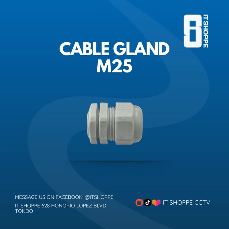 Cable Gland M25 x 1.5 – Junction Box & Metal Enclosures