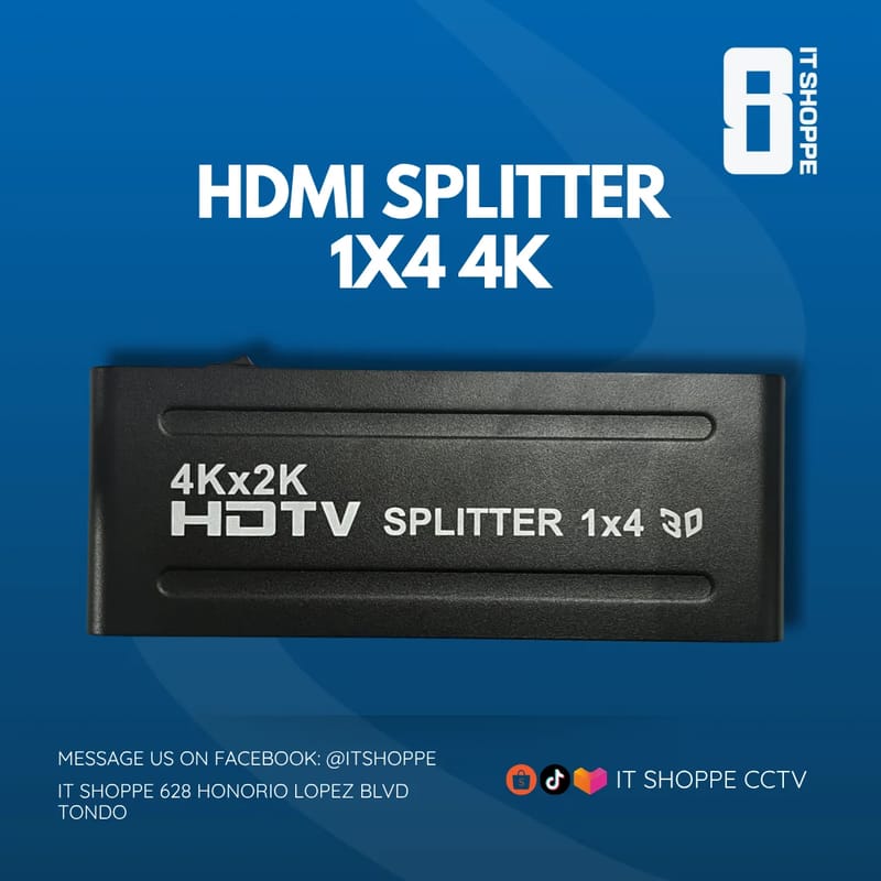 HDMI Splitter 1x4 4K 2K – HDMI & Splitters