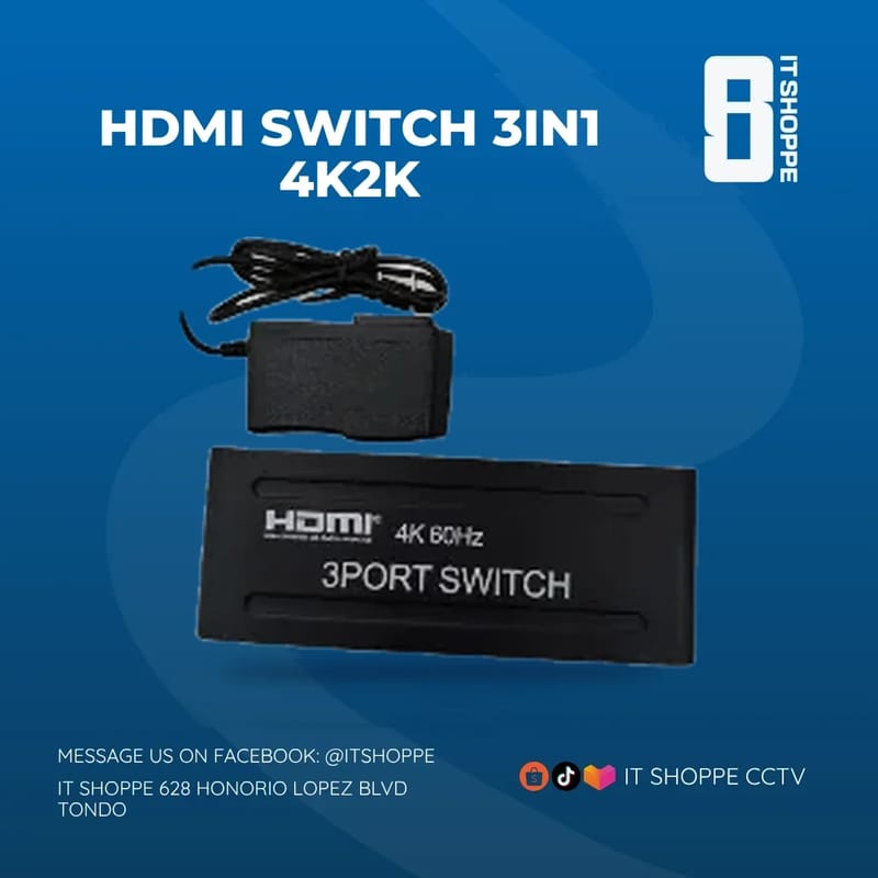 HDMI Switch 3in1 4K2K – HDMI & Splitters