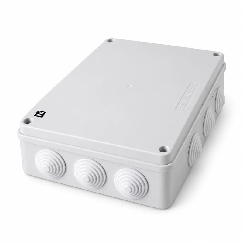 IP65 Weatherproof 255x200x80mm Junction Box – Junction Box & Metal Enclosures (photo 3)