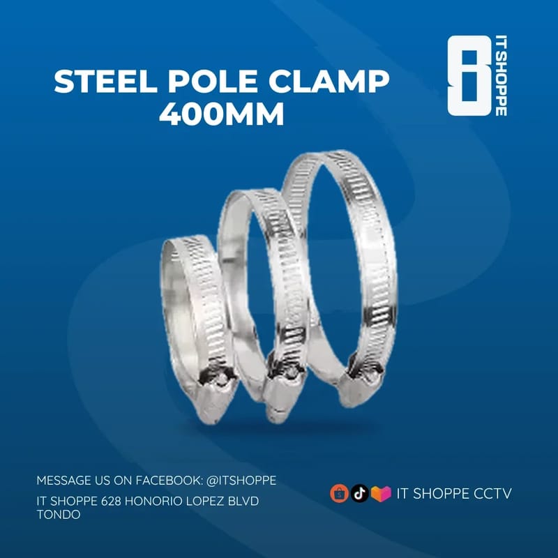 Steel Pole Clamp 400mm – Tools & Accessories