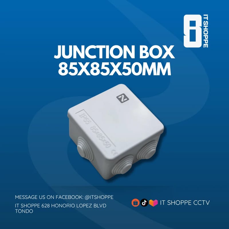 IP65 Weatherproof 85x85x50mm Junction Box – Junction Box & Metal Enclosures