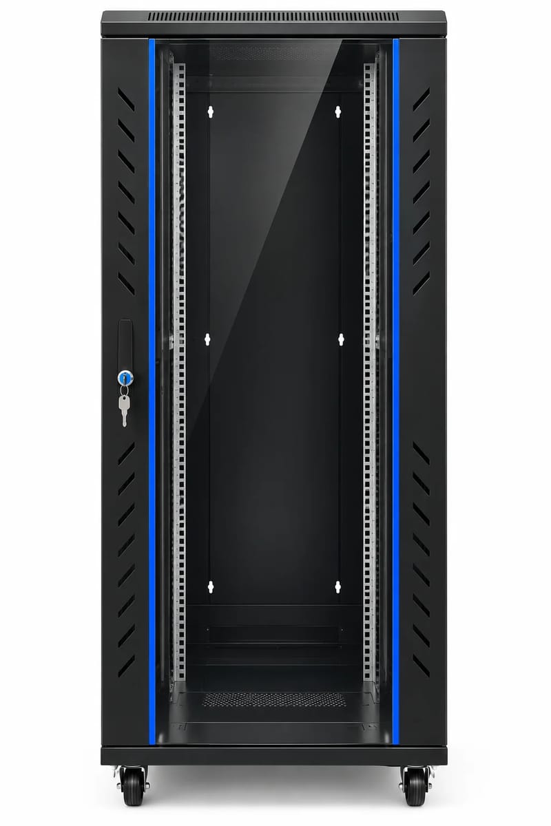 Data Cabinet 42U w/ shelf (800mm Depth) – Data Cabinets (photo 2)
