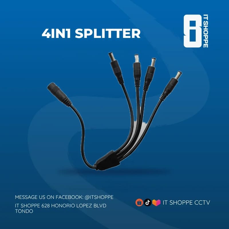 4in1 Splitter – CCTV Connectors & Baluns