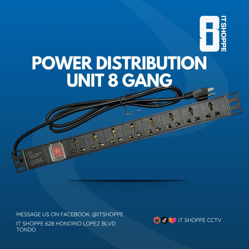 PDU 8 Gang Metal – PDU