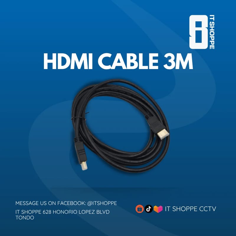 HDMI Cable 3m – HDMI & Splitters