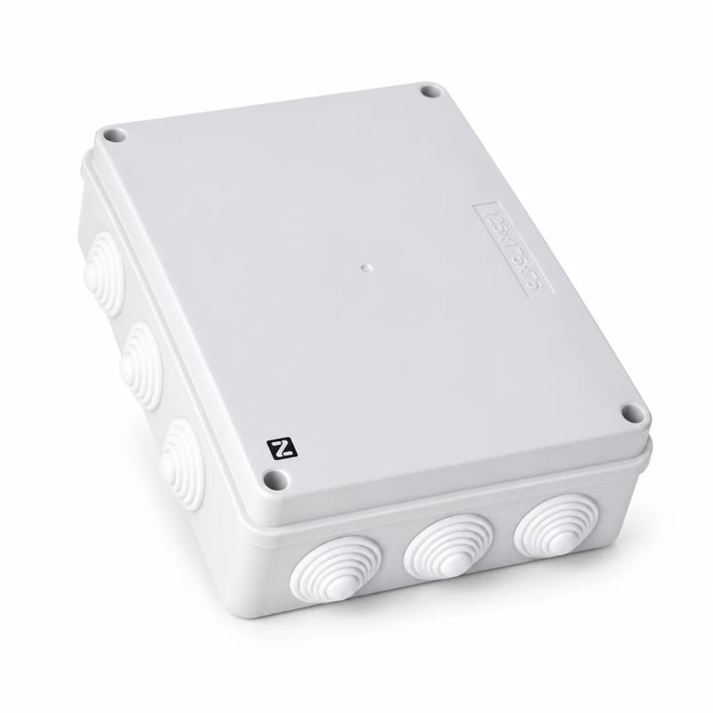 IP65 Weatherproof 255x200x80mm Junction Box – Junction Box & Metal Enclosures (photo 2)