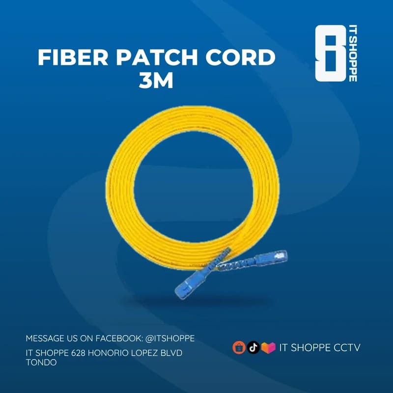 Fiber Patch Cord 3m – Fiber Optic