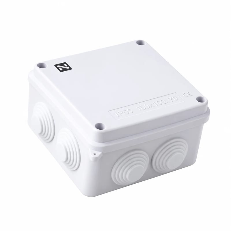 IP65 Weatherproof CCTV Junction Box 100x100x70mm – Junction Box & Metal Enclosures (photo 3)