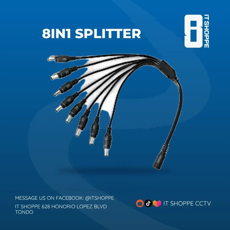 8in1 Splitter – CCTV Connectors & Baluns