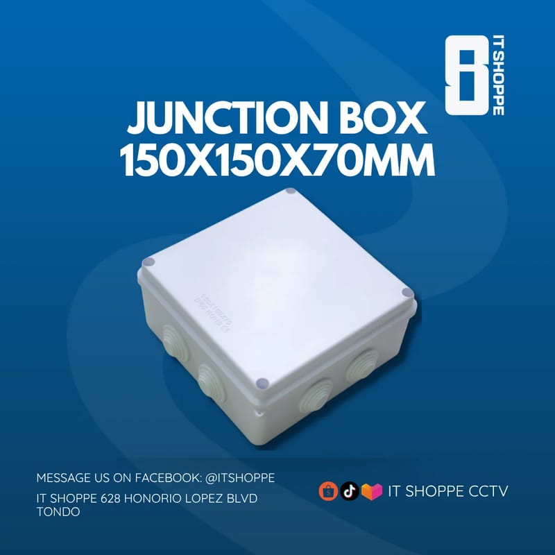 IP65 Weatherproof 150x150x70mm Junction Box – Junction Box & Metal Enclosures