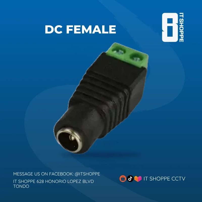 DC Female – CCTV Connectors & Baluns