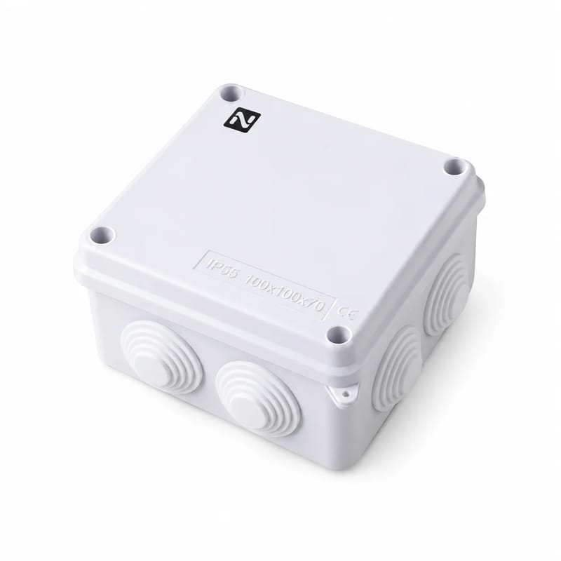 IP65 Weatherproof CCTV Junction Box 100x100x70mm – Junction Box & Metal Enclosures (photo 2)