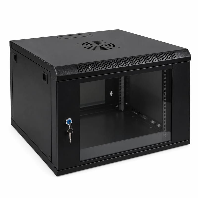 Data Cabinet 9U w/ Shelf – Data Cabinets (photo 4)