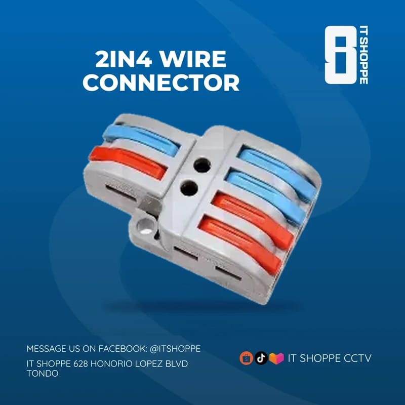 2in4 Wire Connector – CCTV Connectors & Baluns