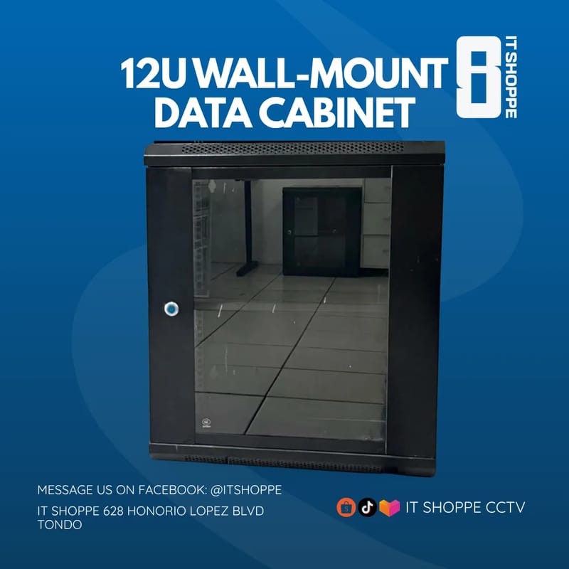 Data Cabinet 12U w/ Shelf – Data Cabinets