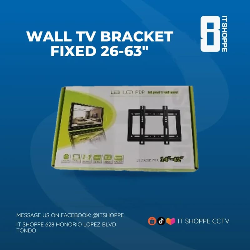 Wall TV Bracket Fixed 26-63" – TV Brackets