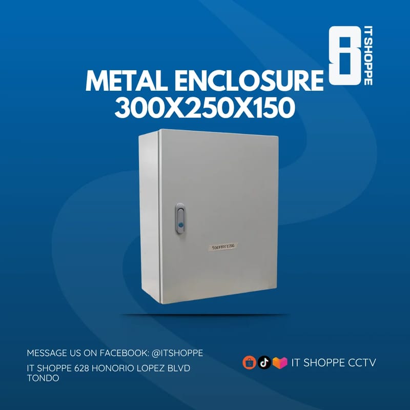 Metal Enclosure 300x250x150 – Junction Box & Metal Enclosures