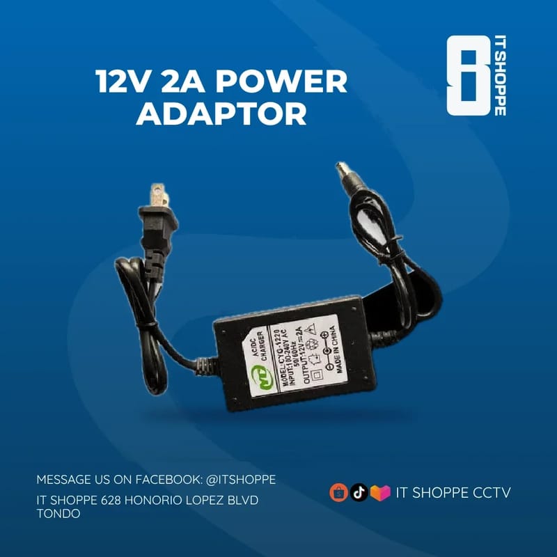 12V 2A Power Adaptor – Power Supplies