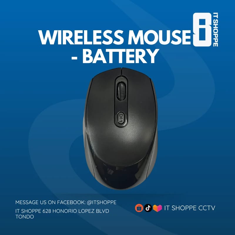 Wireless Mouse (Battery Powered) – Tools & Accessories