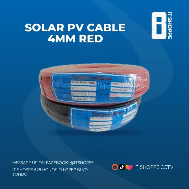 Solar PV Cable 4mm Red – Solar Cables & Accessories