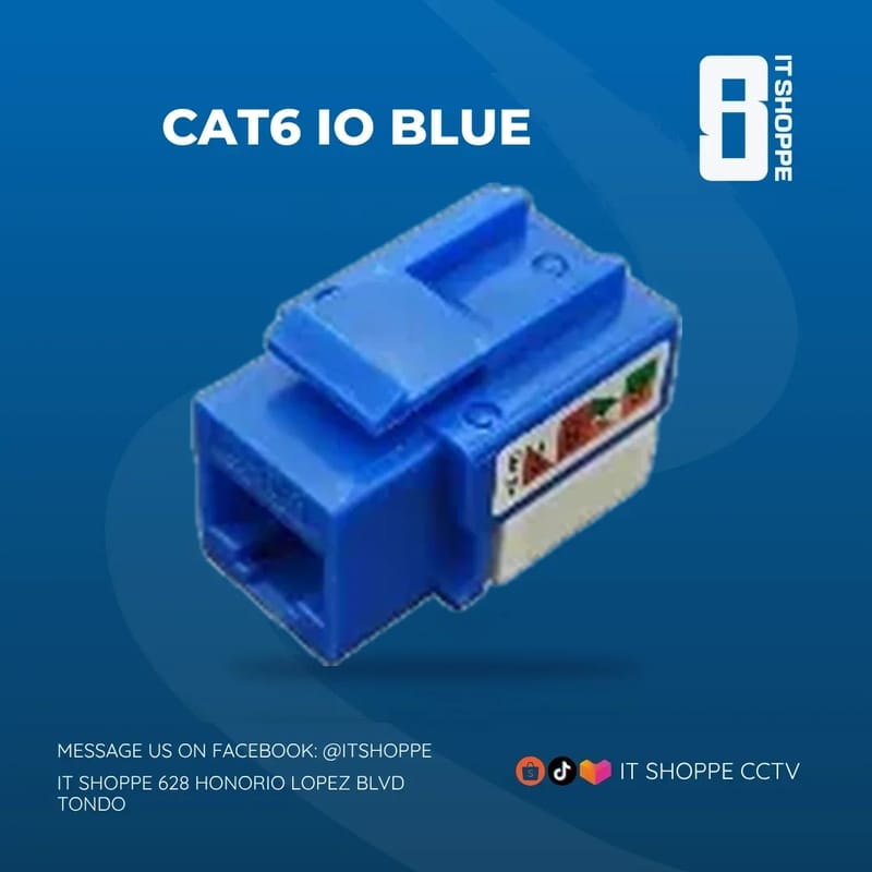 Cat6 IO Blue – Network Accessories