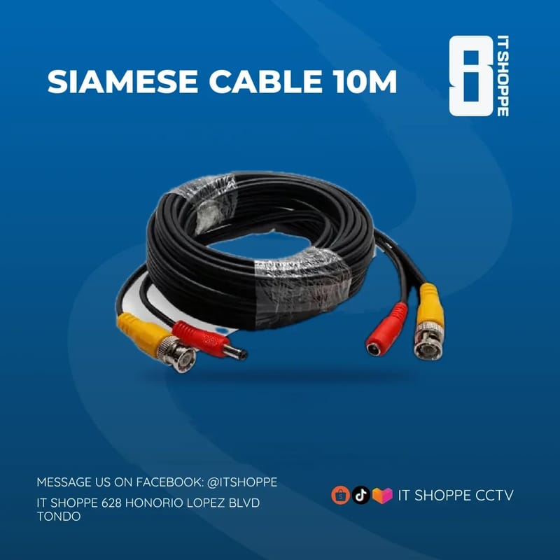 Siamese Cable 10m – Cables