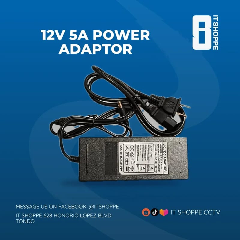 12V 5A Power Adaptor – Power Supplies