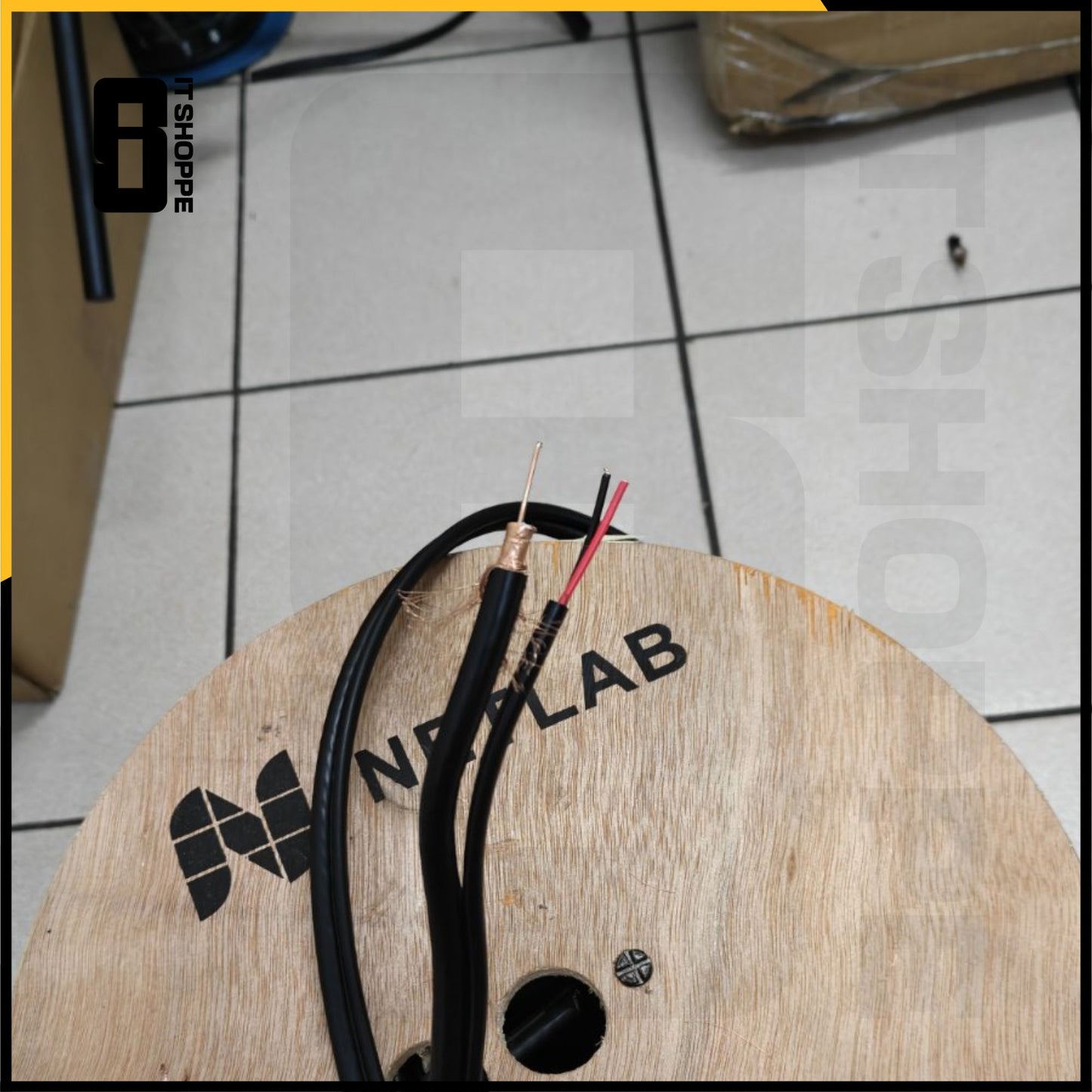 NETLAB RG6 Siamese Cable 305m