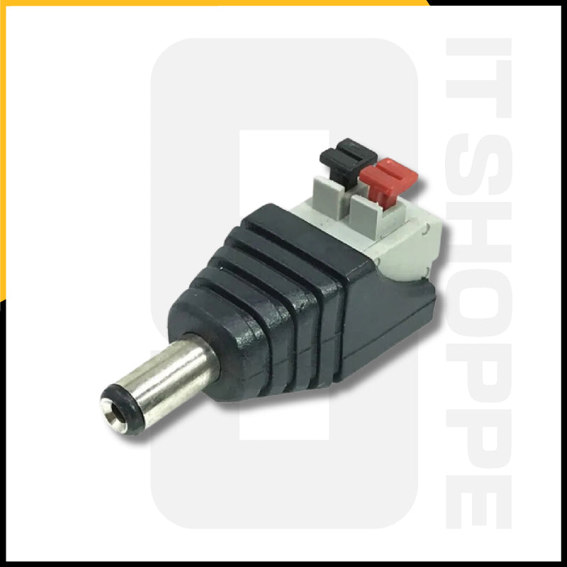 Dc Connector Male Clip Type