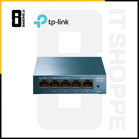TP Link LS105G 5-Port 10/100/1000Mbps Desktop Switch