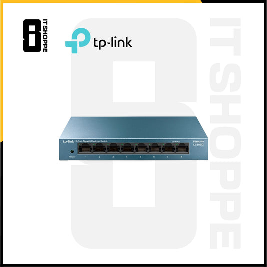 TP Link LS108G 8-Port 10/100/1000Mbps Desktop Switch